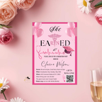 Pink Nurse Graduation Invitation, RN Pinning Ceremony Invite, BSN Invite, Girl Nursing Invite, Canva Digital Printable Template