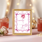 Pink Coquette Graduation Table Signs Bundle, Senior Grad Favor sign, College Fund Sign, Food Sign, Graduates Party Decor Printable Template