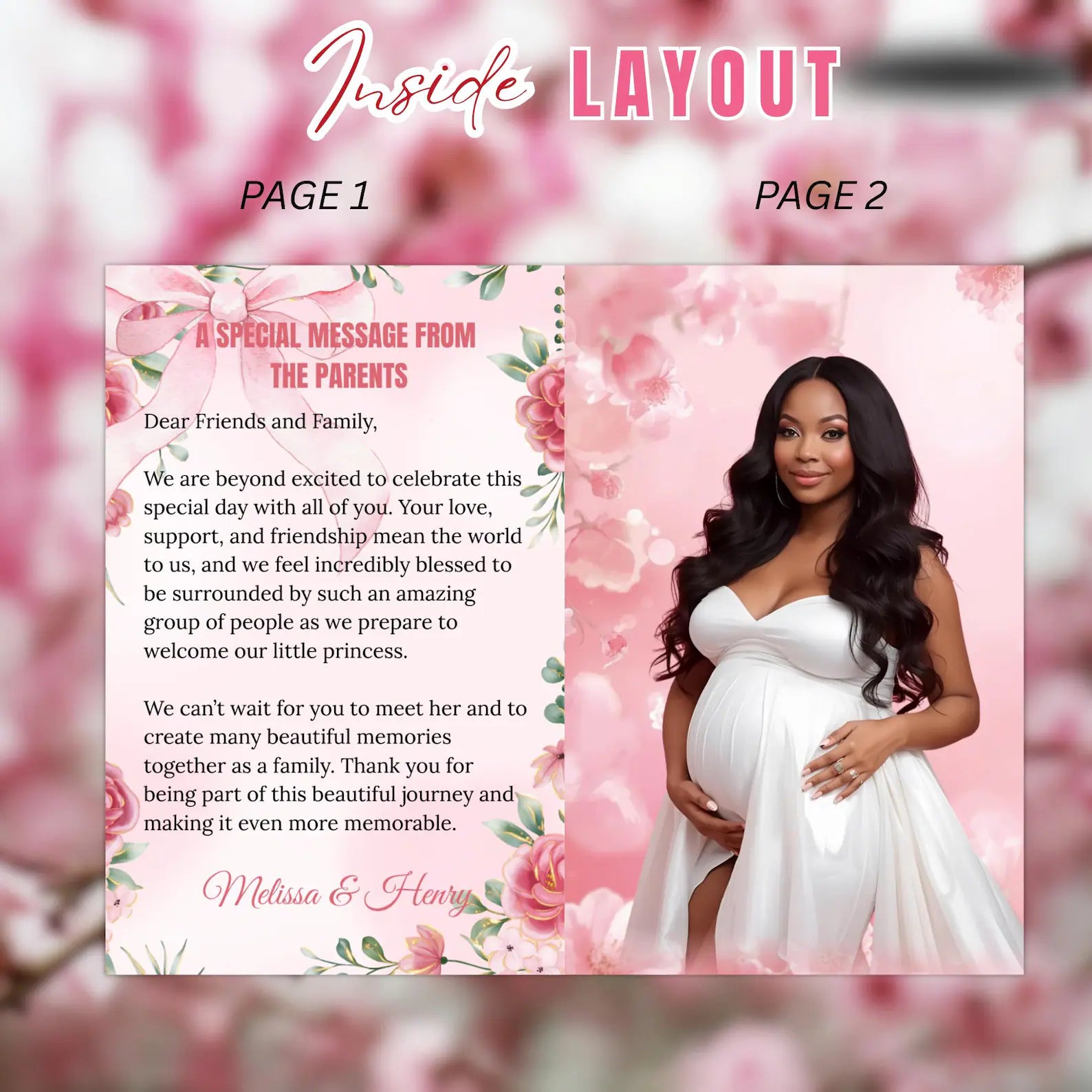 Wildflower Baby Shower Activity Booklet, Baby In Bloom Games Bundle, Pink Coquette Bow Themed with photo, Printable Party Decor Template
