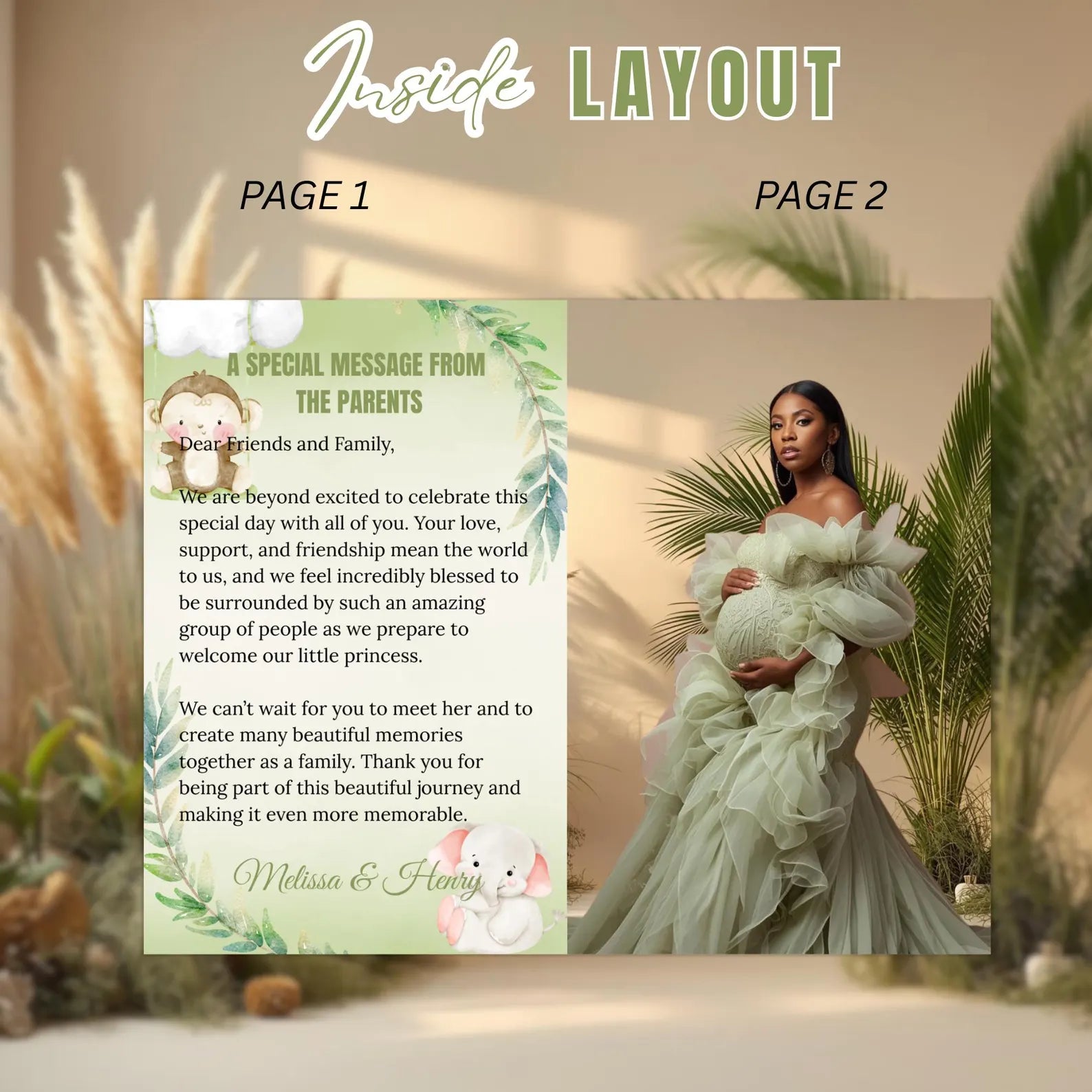 Safari Baby Shower Activity Booklet, Jungle Animals Games Bundle, Girl Boy Booklet, Wild Zoo, Oh Baby Games, Printable Party Decor Template
