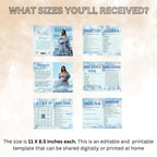 Cloud 9 Baby Shower Activity Booklet, Blue Cloud Nine Games Bundle, Boy Booklet with photo, Oh Baby Games Printable Party Decor Template
