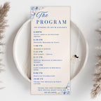 Editable Menu and Program Template, Birthday Dinner Menu cards, Retirement Party Program, Anniversary Menu, Printable Brunch Party Menu
