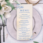 Editable Menu and Program Template, Birthday Dinner Menu cards, Retirement Party Program, Anniversary Menu, Printable Brunch Party Menu