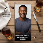 Birthday Menu Template for Men, Dinner Menu Party with photo, Printable Menu Card for male, Bachelor Party Food Menu Event, Boy Whiskey Menu