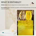 Digital 60th Birthday Invitation Woman Black Gold 60th Birthday Dinner with photo invite Glam Sixtieth Birthday Brunch Party Floral Template