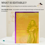 Editable Birthday Welcome Sign Purple Silver Floral Party Sign Printable Birthday Dinner Sign with photo, Woman Elegant Sign Board Template