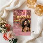 Digital Birthday Dinner Invitation Pink Gold Luxury Dinner Invite with photo Editable Woman Birthday Invite Classy Retirement Party Template