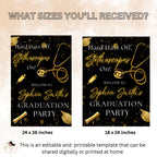 Nurse Graduation Welcome Party Sign, Medical Graduates Poster Sign, Nursing Pinning Ceremony Commencement Announcement Entry Sign Template