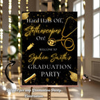 Nurse Graduation Welcome Party Sign, Medical Graduates Poster Sign, Nursing Pinning Ceremony Commencement Announcement Entry Sign Template